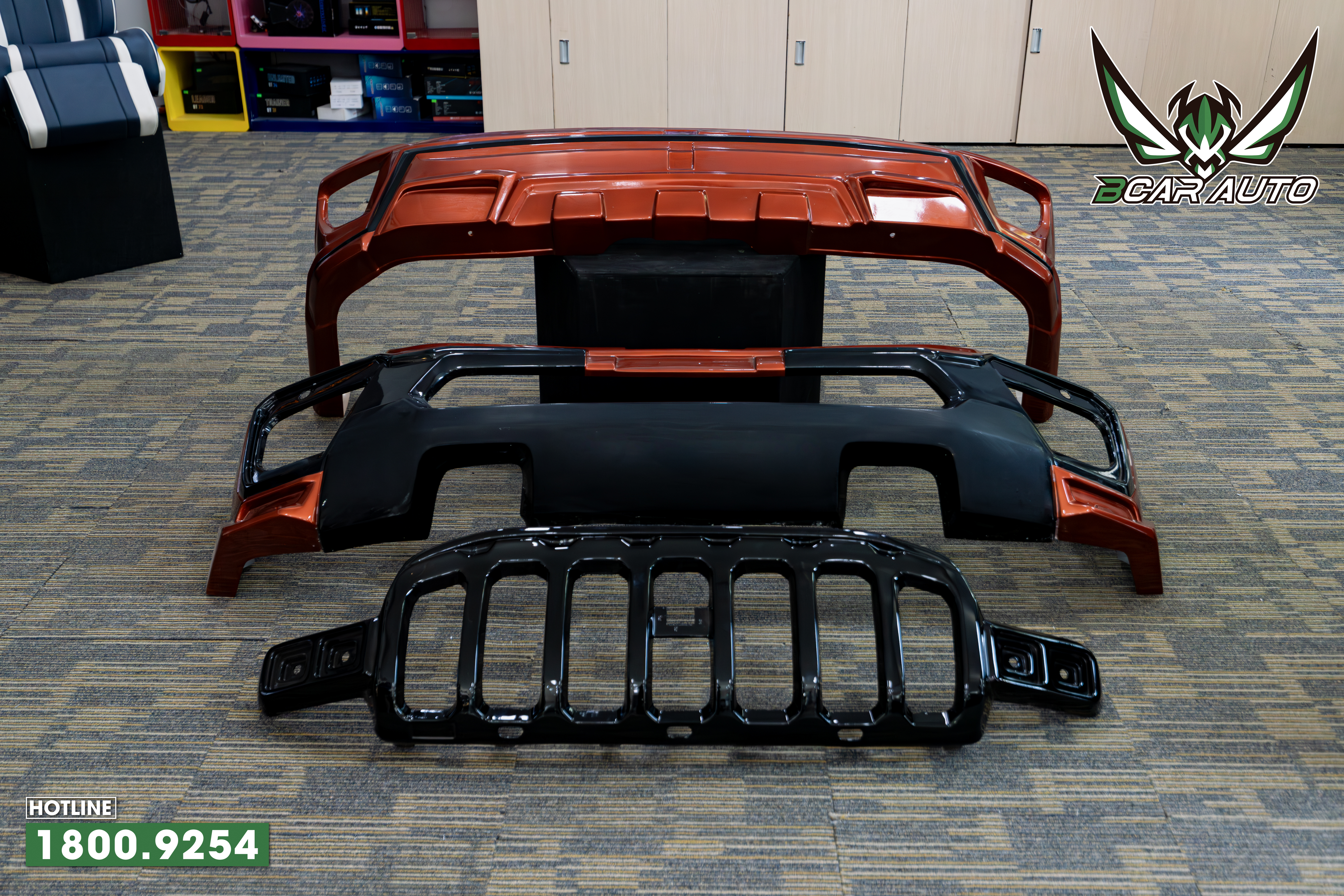 body kit Ford Everest chi tiết bộ kit