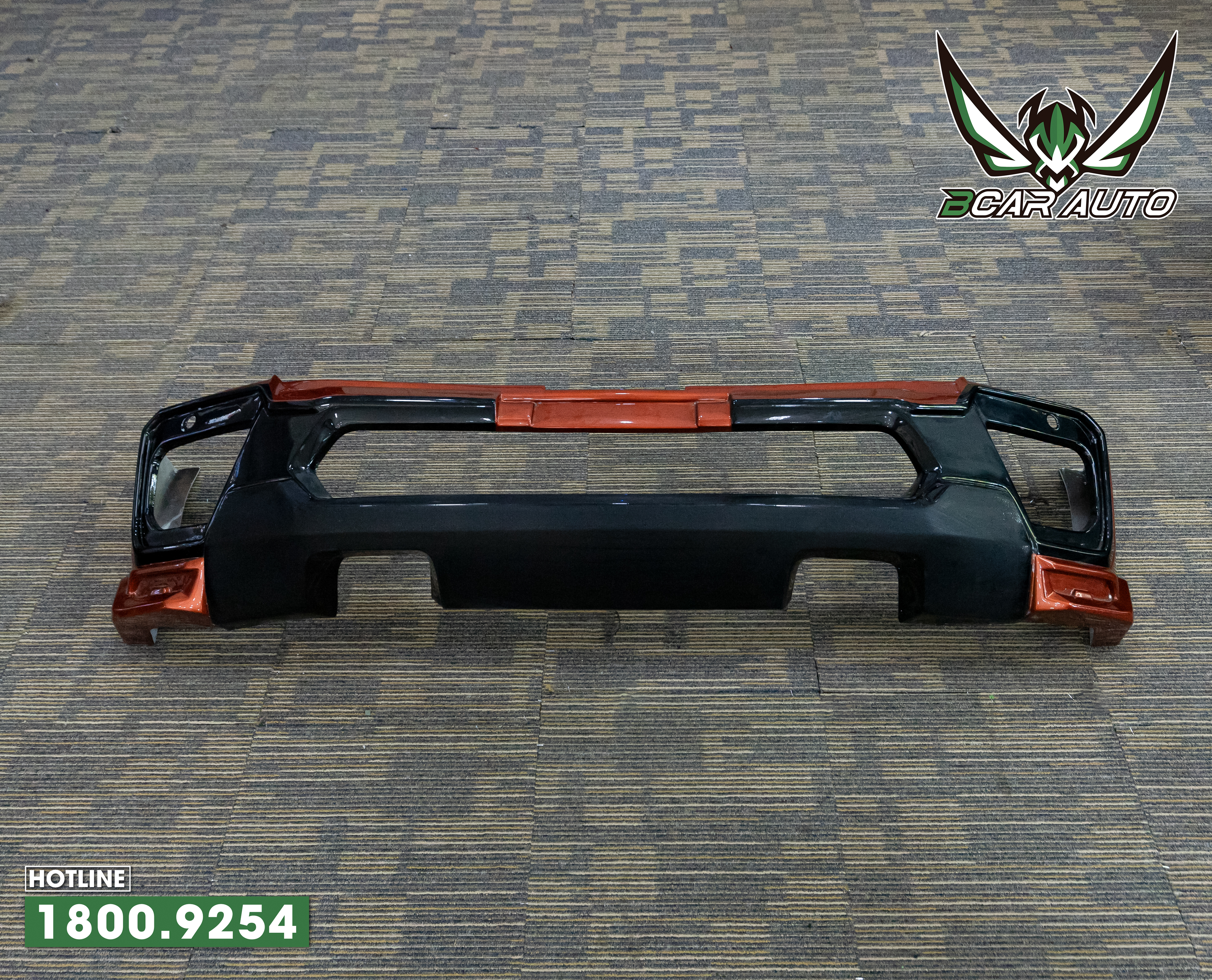 cản trước và lip trước body kit Ford Everest