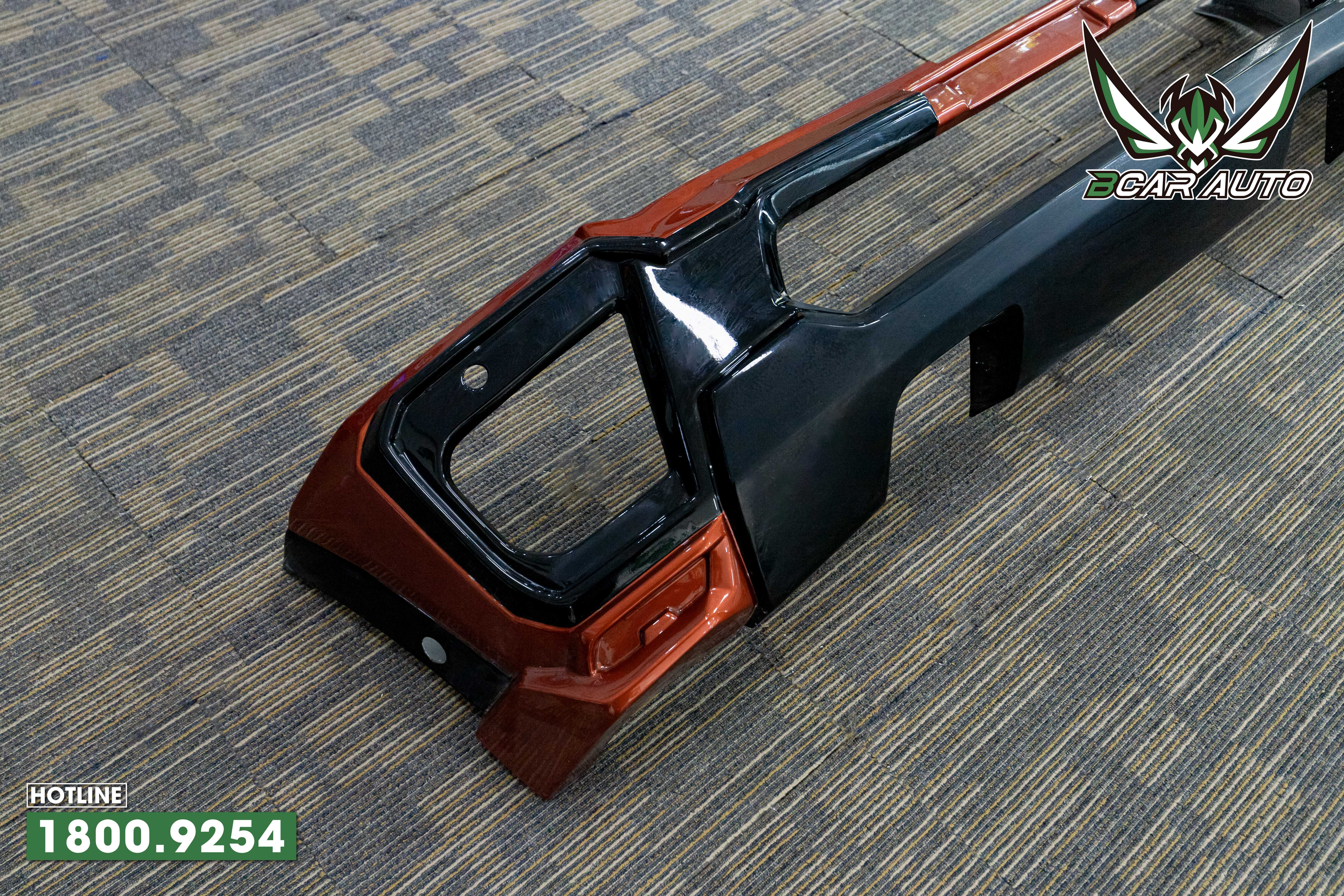 thi công body kit Ford Everest tại Bcar Auto