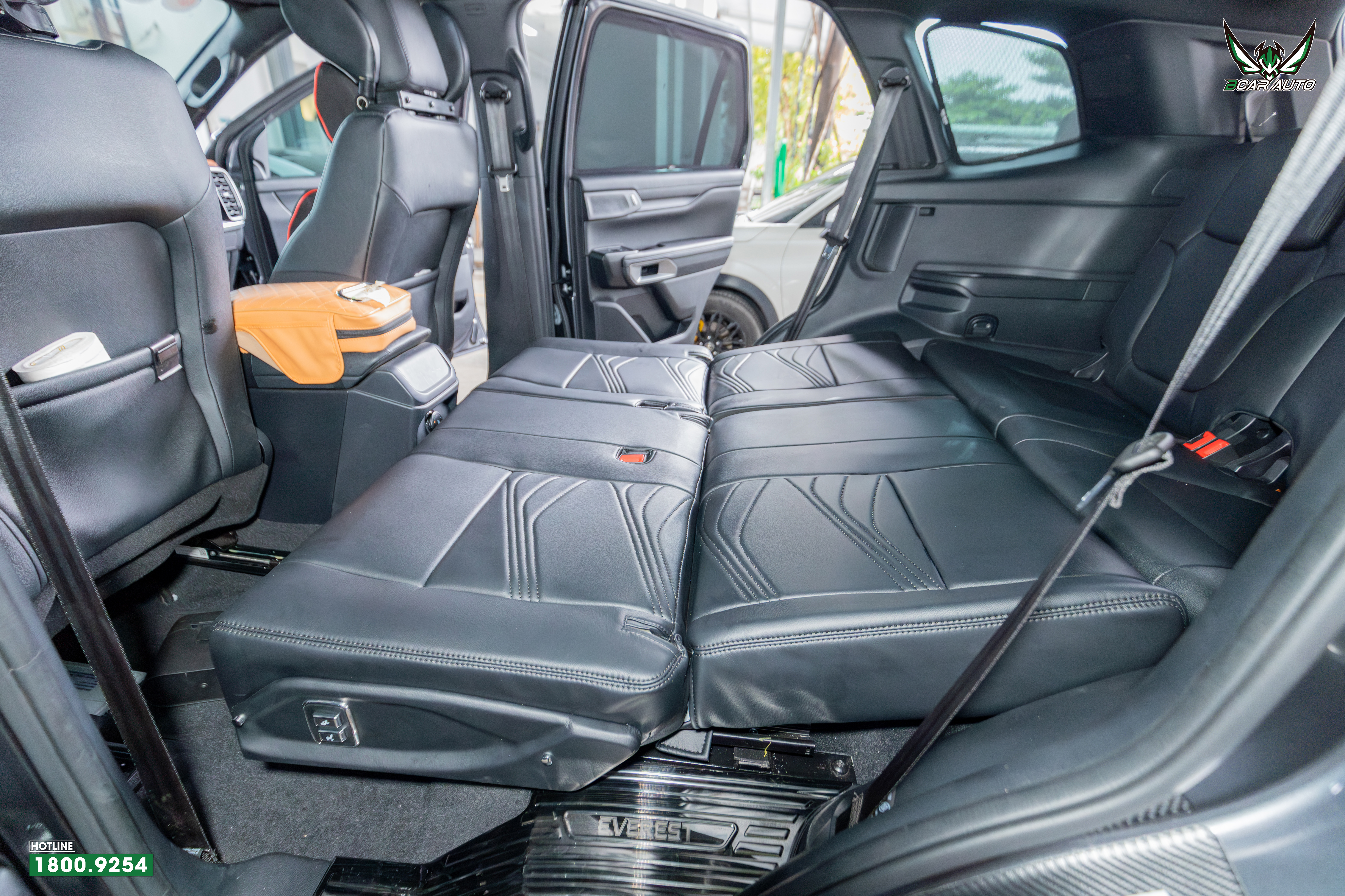 nâng cấp băng 2 ngả thành giường Ford Everest tại Bcar Auto